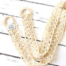 Load image into Gallery viewer, Yoga Mat Strap/Sling | Crochet Ivory
