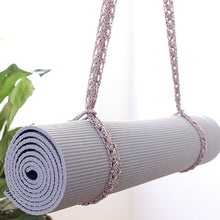 Load image into Gallery viewer, Yoga Mat Strap/Sling | Crochet Taupe
