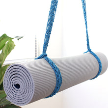 Load image into Gallery viewer, Yoga Mat Strap/Sling | Crochet Teal
